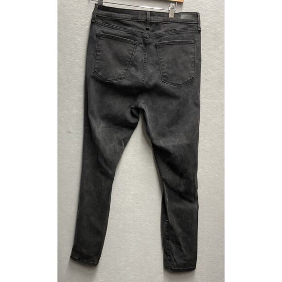 Abercrombie‎ & Fitch High Rise Super Skinny Curve Love Dark Gray Jeans 31/12R - Picture 2 of 8